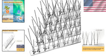 Load image into Gallery viewer, Stainless Steel Bird Deterrent Spikes - Effective Protection Against Mess