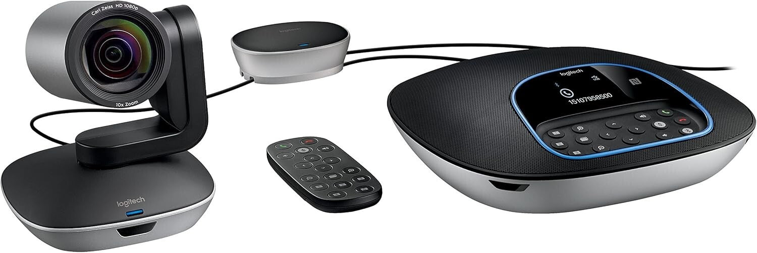 All-in-One USB Video Conferencing System with 1080p HD Display and Speakerphone
