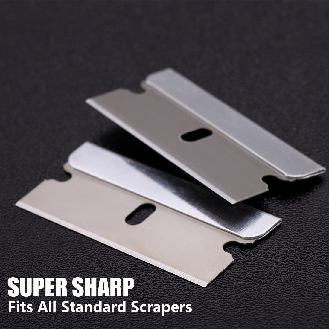 800 Individually Wrapped Razor Blades for Safe and Efficient Surface Scraping