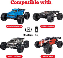 Load image into Gallery viewer, High-Performance 1/8 RC Monster Truck Wheels &amp; Pre-Glued Tires for Ultimate Ride