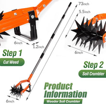 Load image into Gallery viewer, Manual Garden Cultivator &amp; Weeder - Ergonomically Designed for Garden Perfection