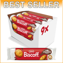 Load image into Gallery viewer, Indulge in Lotus Sandwich Cookies - Milk Chocolate Cream, 15 Cookies x 9 Packs