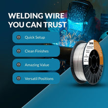 Load image into Gallery viewer, Versatile 10lb PGN Flux Core Welding Wire .035 - Low Splatter for All Positions