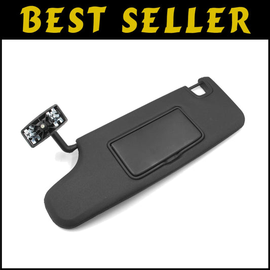 Durable Black Left Side Mirror - Compatible with Jeep Wrangler JK 2007-2018