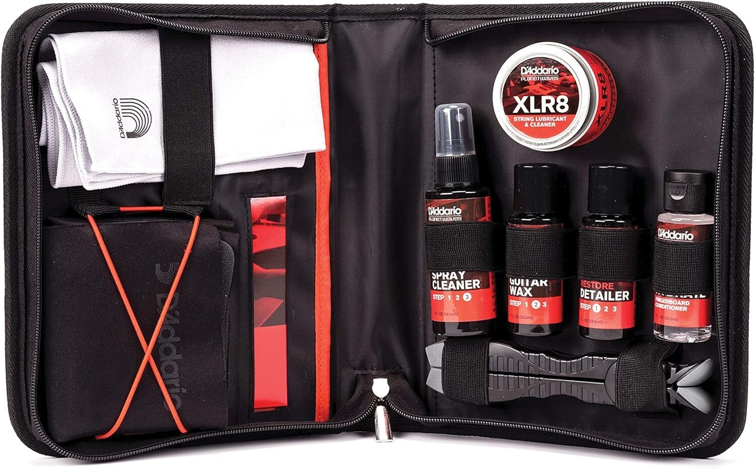 Professional-Grade Instrument Care Kit from D'Addario - Includes Polishing Tools