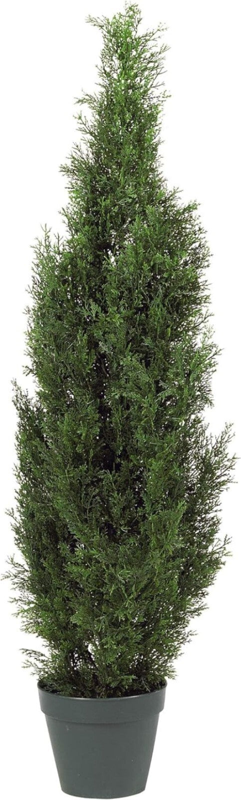 4FT Realistic Faux Cedar Tree - Elegant Greenery for Indoor & Outdoor Use