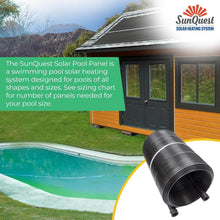 Load image into Gallery viewer, Durable Roof-Mounted Solar Heater Panels - Max-Flow Design for Efficient Heating