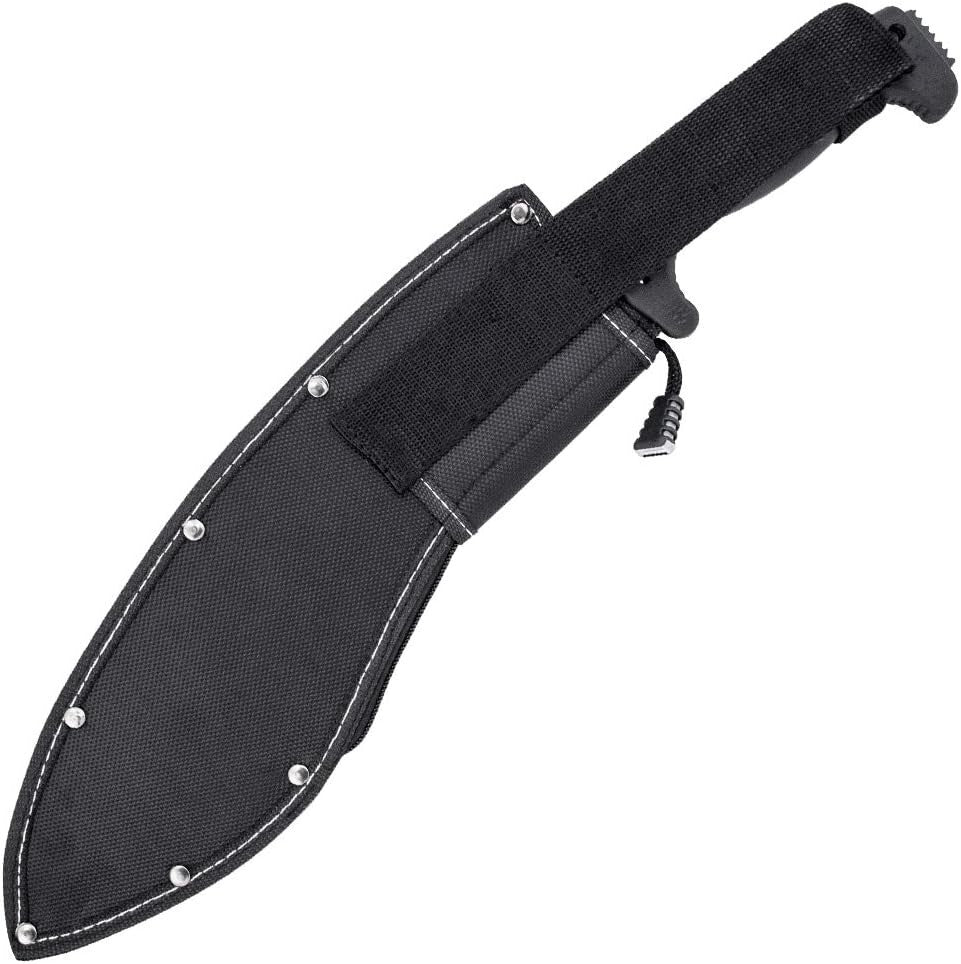 Ergonomic 13-Inch Kukri Machete with Saw and Durable Nylon Sheath - FARI Series