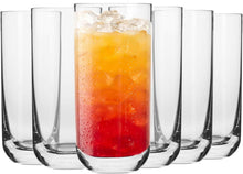 Load image into Gallery viewer, Dishwasher Safe Lead-Free Crystal Glasses - Set of 6 for Sophisticated Dining