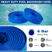 Load image into Gallery viewer, Sturdy 1.5 inch Pool Discharge Hose Kit - 100 ft PVC with Complete Accessories