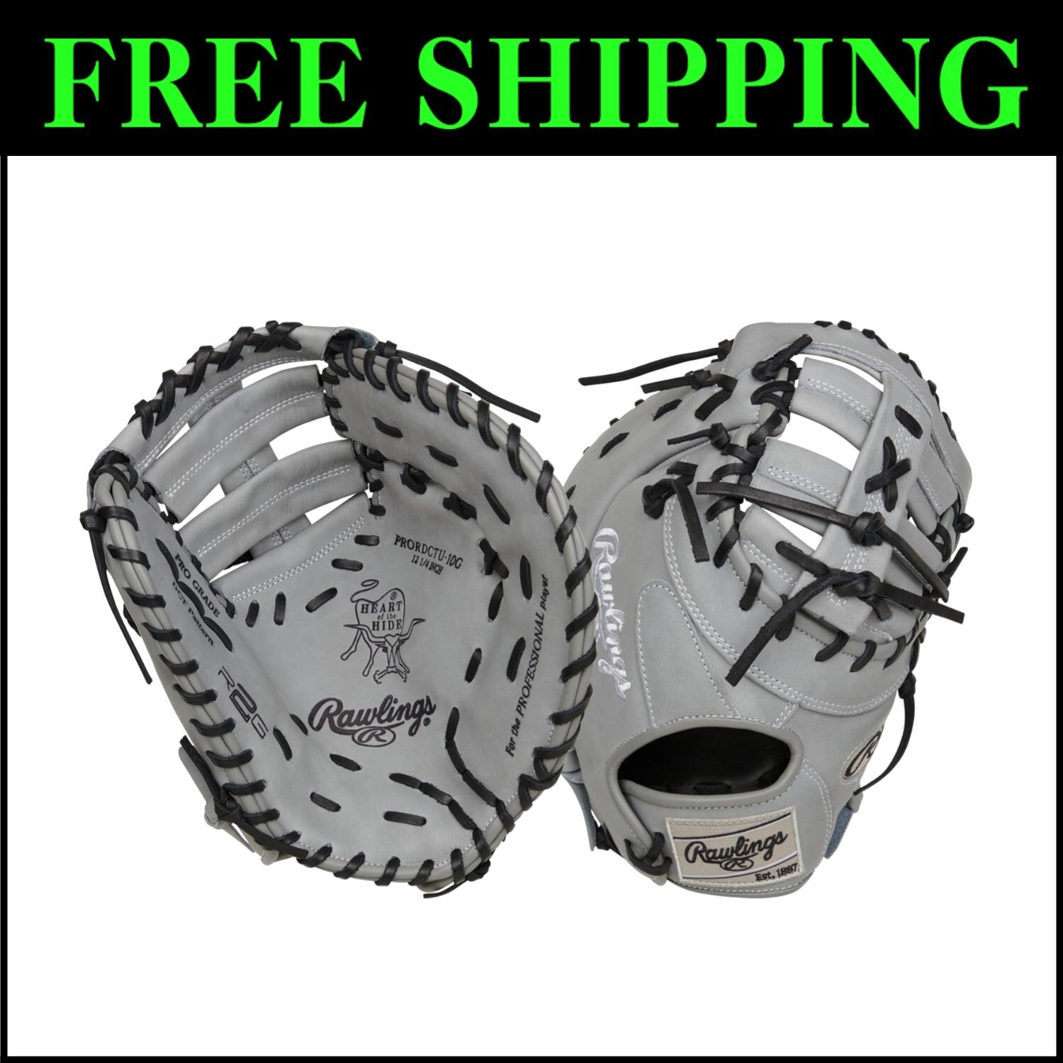 Advanced Break-In Heart of The Hide Baseball Glove - Left Hand Throw 12.25"