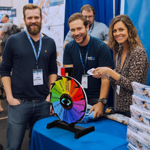 Load image into Gallery viewer, Heavy Duty 12" Spinning Prize Wheel - Wall Mounted &amp; Tabletop For Fun Events