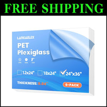 Load image into Gallery viewer, Versatile 6 Pack of 24x36 Plexiglass Sheets for DIY Pet Projects &amp; Crafts