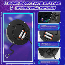 Load image into Gallery viewer, Retro Disco Ball with Motor - Bright RGBW Lights for Unforgettable Celebrations