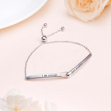Load image into Gallery viewer, Meaningful Sterling Silver Inspirational Bracelet for Women - Perfect Gift Idea