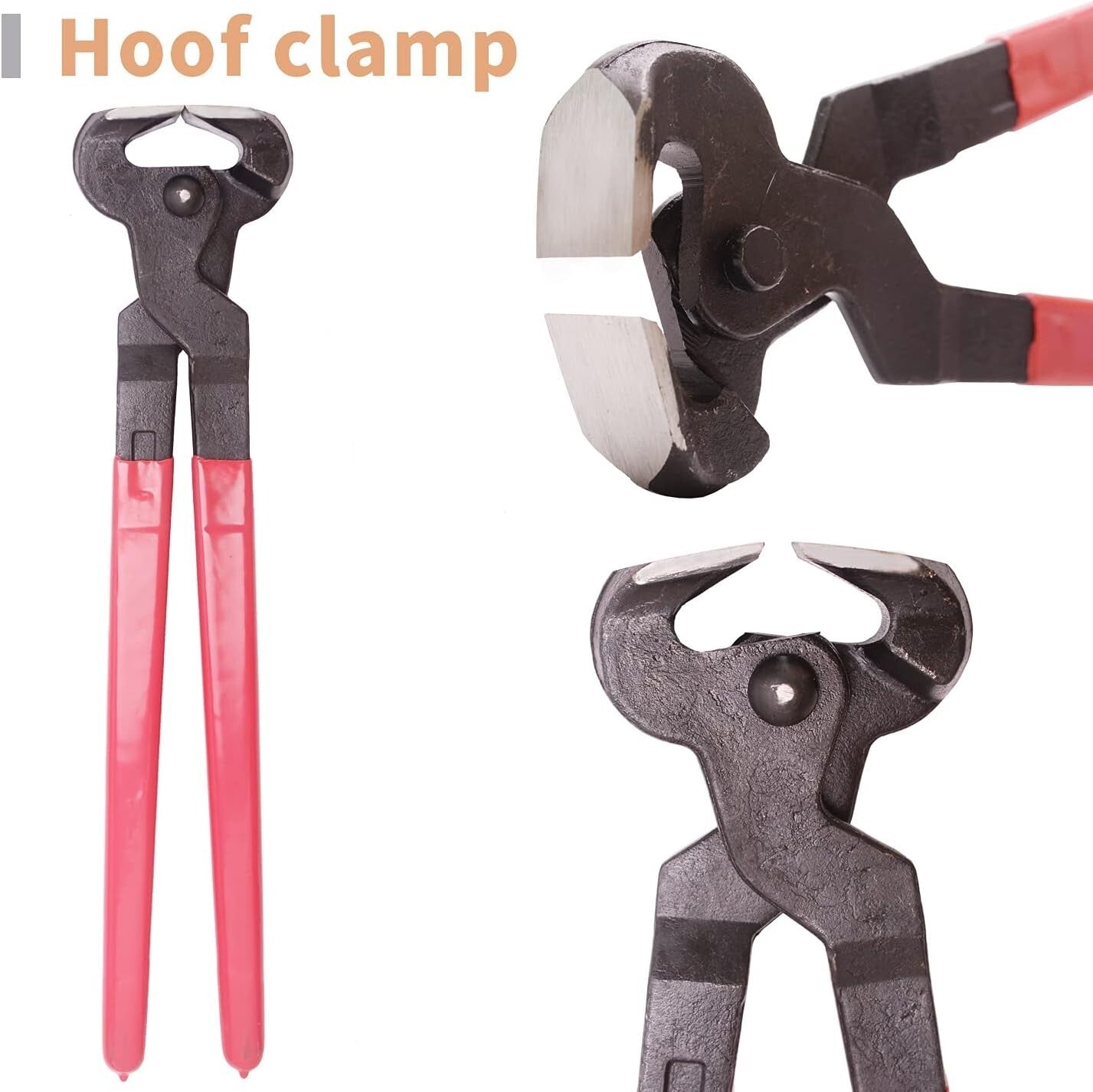 Compact 7-Piece Hoof Trimming Tool Set with Gloves - Perfect for Professionals