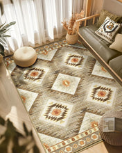 Load image into Gallery viewer, Stylish 5x7 Low Pile Area Rug - Machine Washable for Living Room &amp; Bedroom