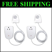 Load image into Gallery viewer, Easy Install Motion Sensor Light Control for Home - 2 Pack, 25ft Detection