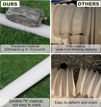 Load image into Gallery viewer, Durable Downspout Drain Pipe Extensions with Adapters - 21-66 Inches Adjustable