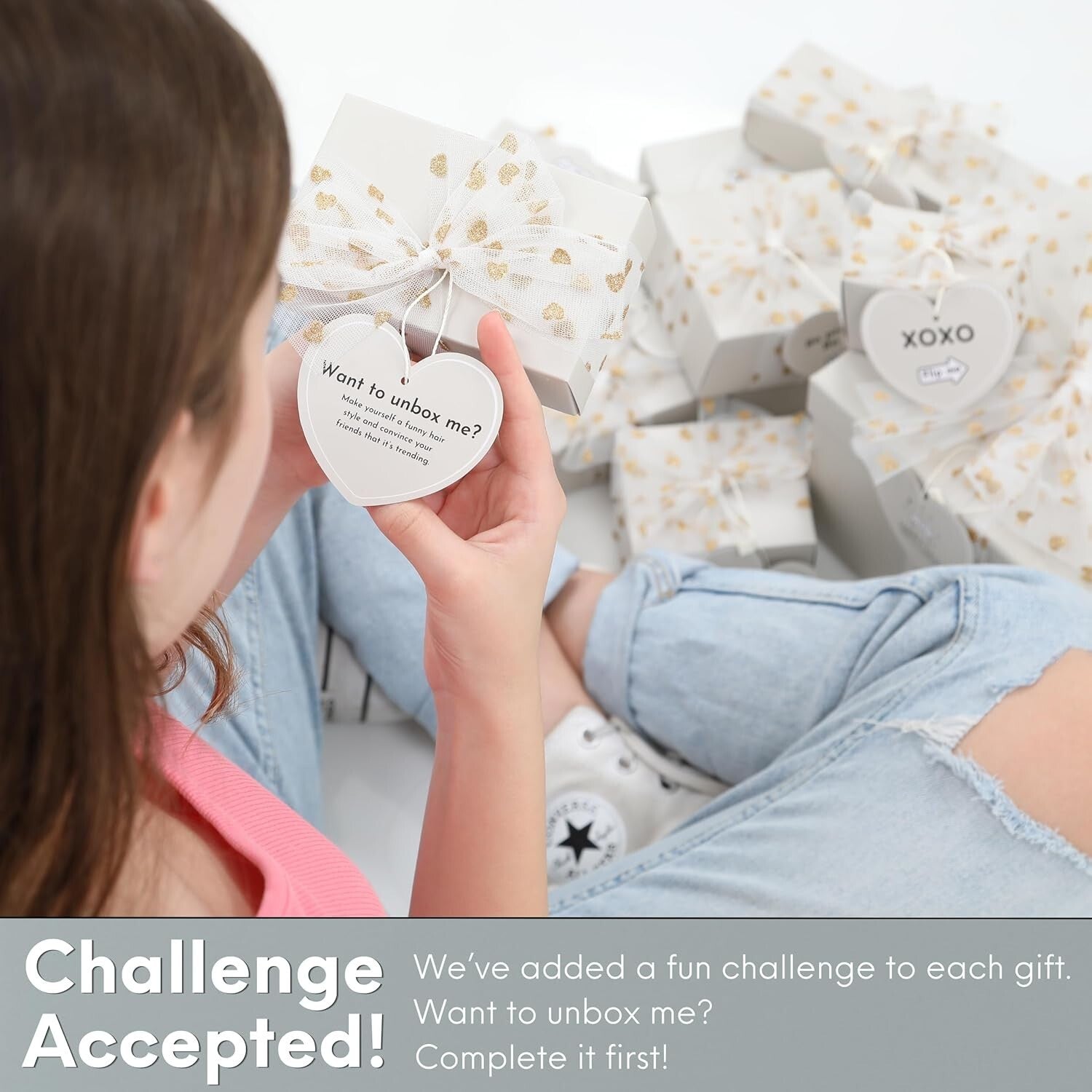 Empowering Gift Basket for Tween & Teen Girls - 8 Trendy Surprises for Birthdays