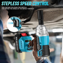 Load image into Gallery viewer, 479 Ft-lbs Cordless Impact Wrench - Complete Set with Sockets &amp; Charger Included