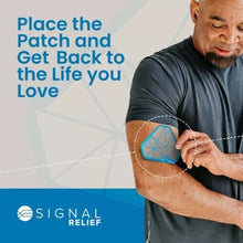 Load image into Gallery viewer, Signal Technology Pain Relief Patches - Durable Back &amp; Leg Relief Bundled 2-Pack