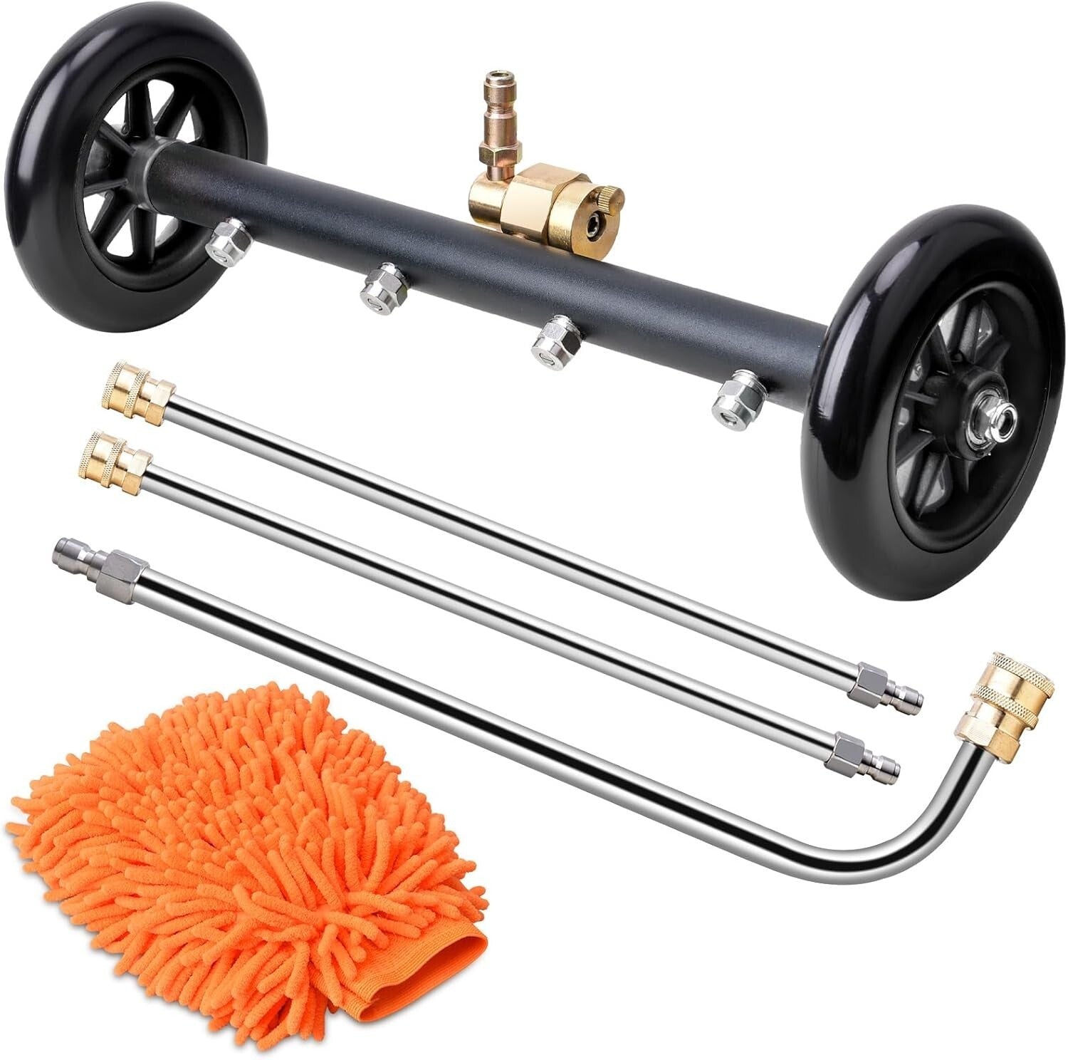 16” Pressure Washer Attachment for Undercarriage Cleaning – 4000 PSI Performance