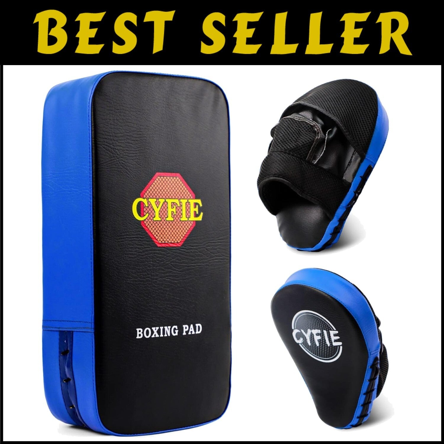 2-in-1 Boxing Mitts and Pads Set for Kids - Perfect for Martial Arts Training