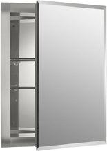 Load image into Gallery viewer, Sleek Frameless Single Door Medicine Cabinet - Adjustable Shelves &amp; Mirror Door