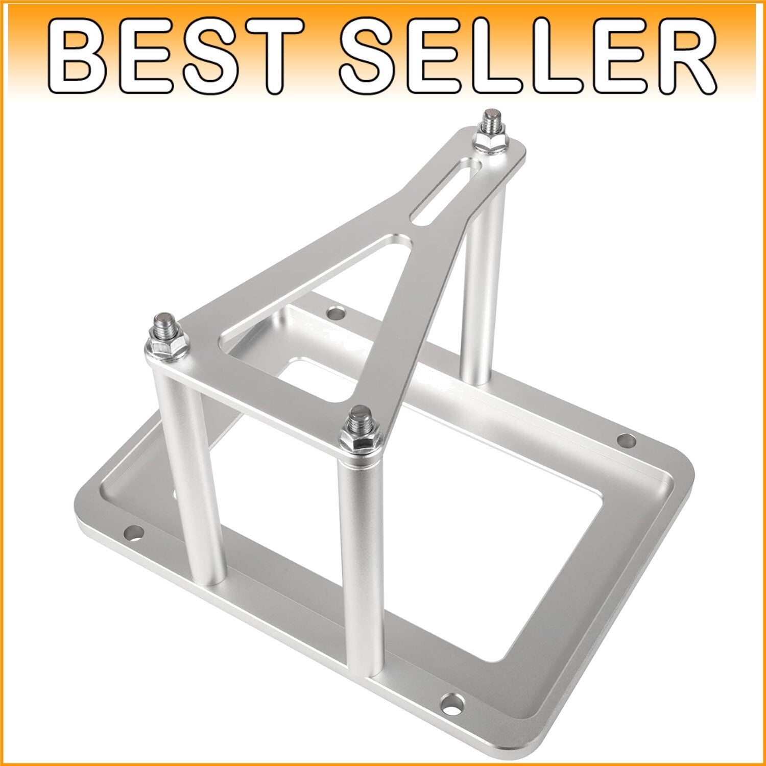 Durable Battery Mount Kit for Racing Applications - Fits 10.5” x 6.95” Batteries