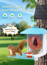 Load image into Gallery viewer, Wireless Bird Feeder with Solar Camera - Real-Time Bird Watching from Your Phone