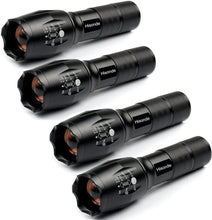 Load image into Gallery viewer, High Lumens Tactical Flashlights - 5 Modes, Waterproof, Adjustable Focus