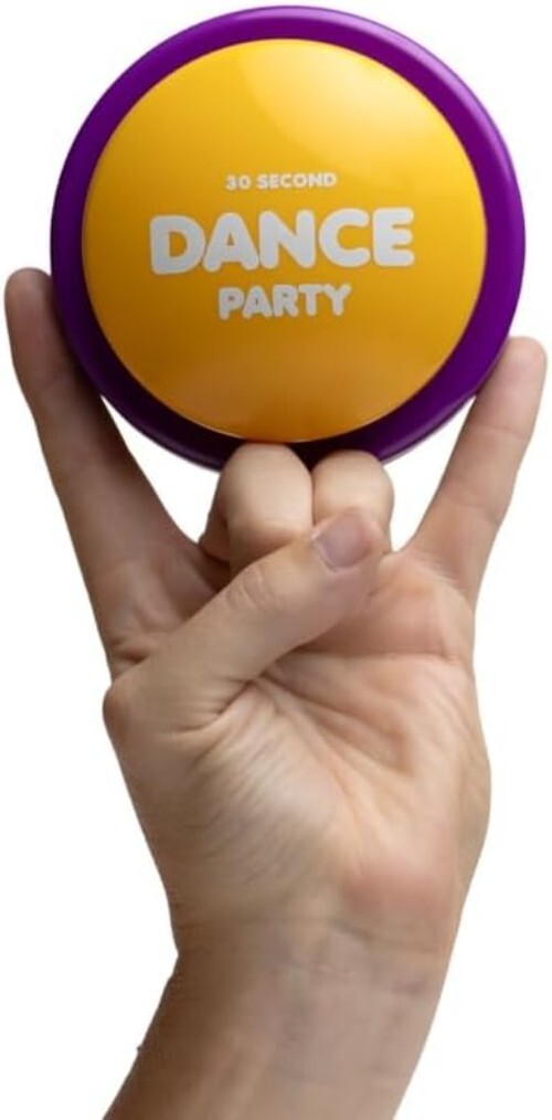 Portable 5-Song Button for Instant Fun - Ideal for Birthdays & Classroom Use