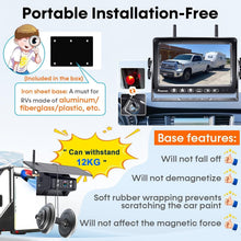 Load image into Gallery viewer, Wireless 7” HD 1080P Solar RV Backup Camera - No Install, Long Battery Life