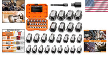 Load image into Gallery viewer, Multi-Application Screw Extractor Set - 27 PCS 3/8” Drive for All Needs