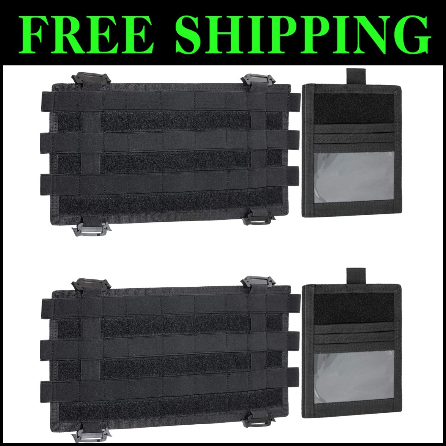 Durable Molle Visor Organizer with Elastic Slots - Compatible with F150, Tundra