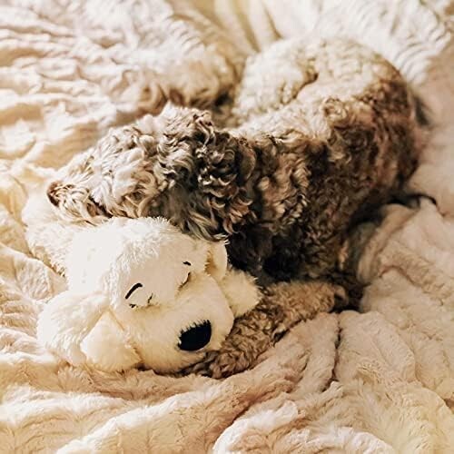Snuggle Puppy Heartbeat Stuffed Toy - Calming Aid for Anxious Dogs in Golden