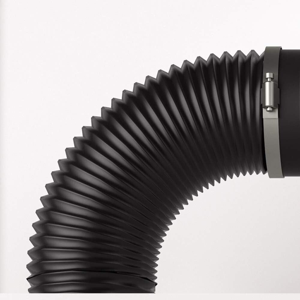 Durable 8-Inch Flexible Ducting - 25ft Heavy-Duty Aluminum Ventilation Solution