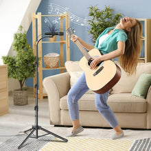 Load image into Gallery viewer, Height Adjustable Microphone Boom Stand Set - Perfect for Singing &amp; Lectures