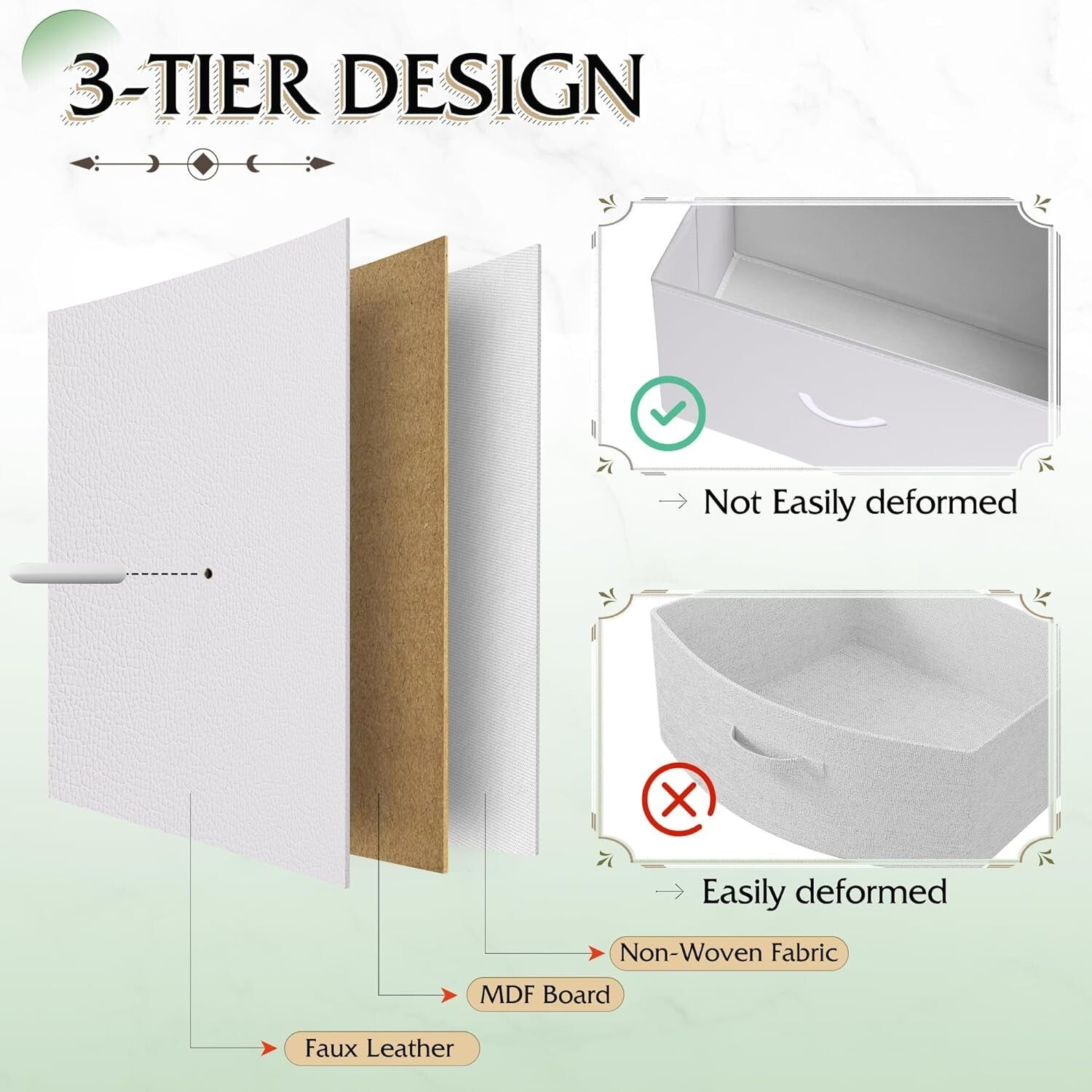 Stylish Freestanding 9-Drawer Storage Tower - Functional Design for Every Space