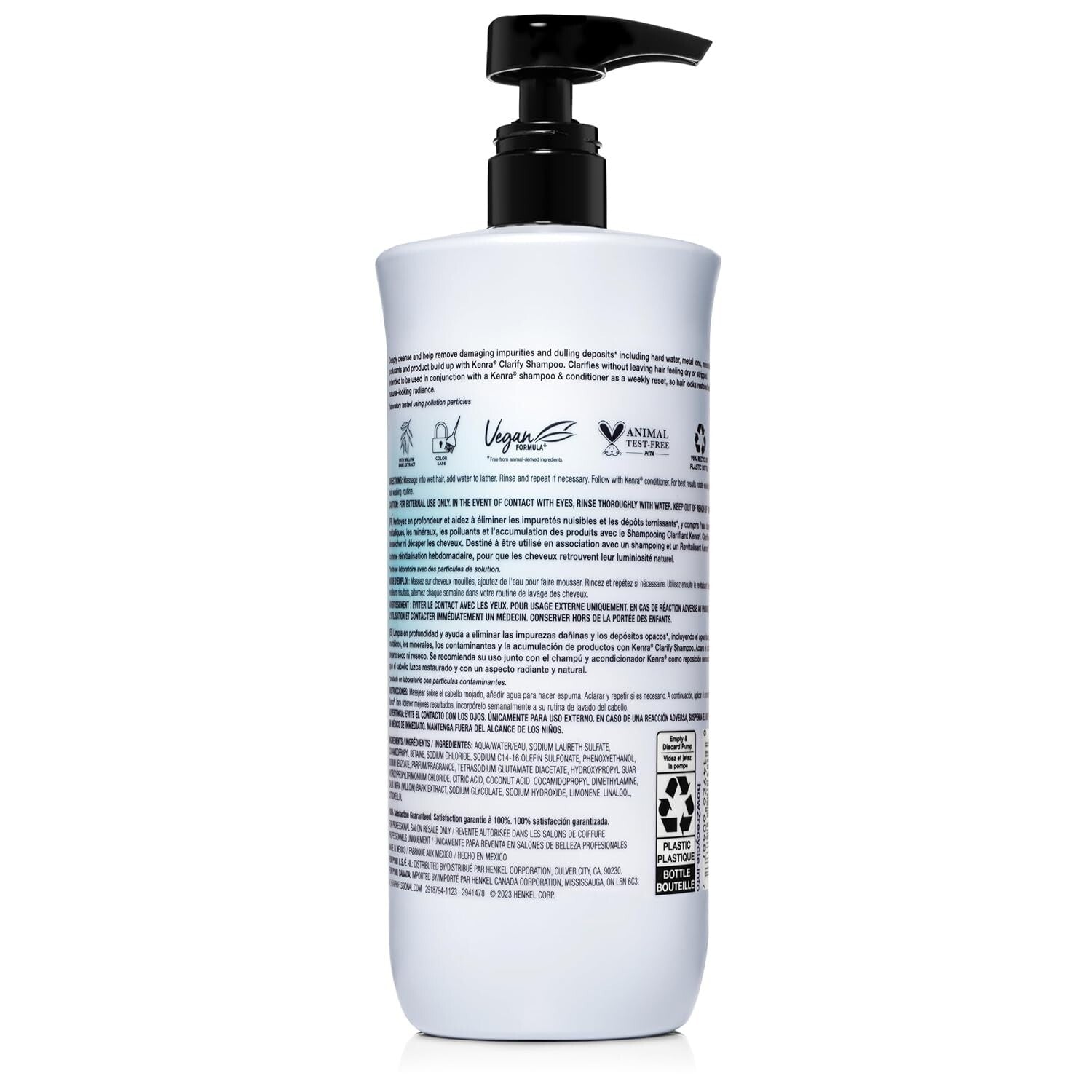 Citrus Fresh Kenra Clarify Shampoo - Deep Cleansing & Lightweight Formula