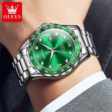 Load image into Gallery viewer, Premium Men's Watch: 30M Waterproof Big Dial with Stylish Stainless Steel Band