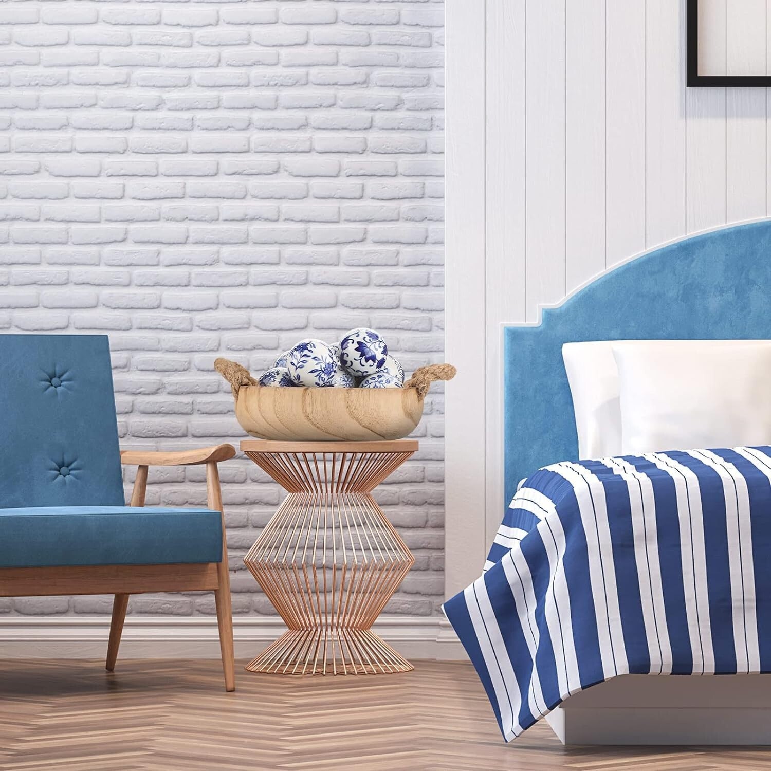 Versatile 9-Piece Set of Glazed Ceramic Balls for Farmhouse and Eclectic Styles