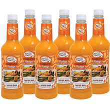 Load image into Gallery viewer, Mango Daiquiri &amp; Margarita Cocktail Mixer - Fresh Flavor 6-Pack of 1L Bottles