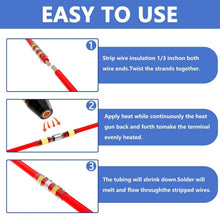 Load image into Gallery viewer, 810 PCS Waterproof Solder Seal Wire Connectors with Mini Heat Gun for Marine Use