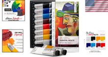 Load image into Gallery viewer, Artistic Excellence - Non-Toxic Oil Paint Set with 8 Rich Colors, 50ml Each