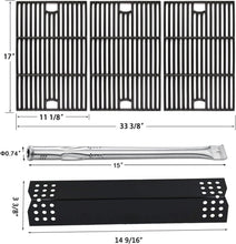 Load image into Gallery viewer, Premium Stainless Steel Burners &amp; Cast Iron Grates for Nexgrill Models 720-0896