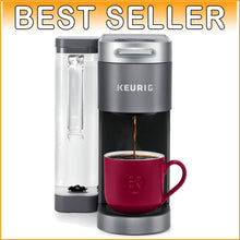 Load image into Gallery viewer, Versatile Drip Coffee Machine: 4 Brew Sizes &amp; 66oz Removable Reservoir - Gray