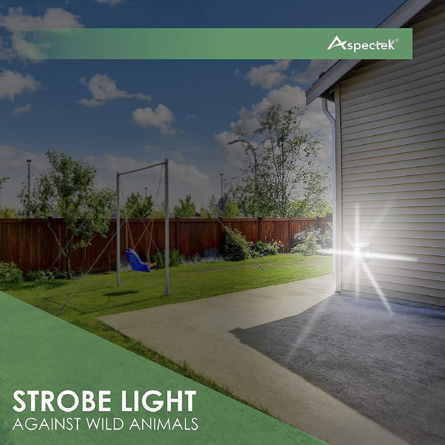 Adjustable Ultrasonic Animal Repeller - Waterproof with Extension Cord & 3 Modes