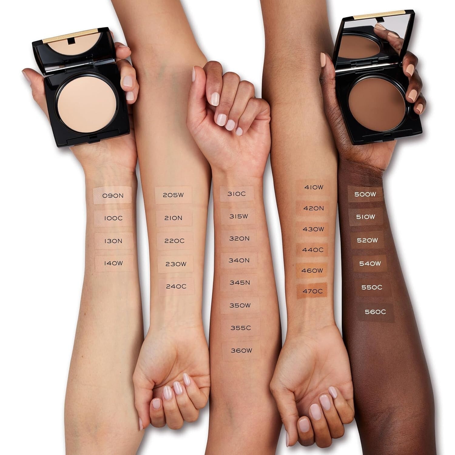 Dual Finish Matte Longwear Powder Foundation - Full Coverage for Deep Skin Tones